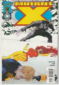 Mutant X # 28  Wolverine ! Sabretooth ! Avengers !