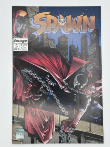 Spawn #5 Image Comics 1992 Todd McFarlane This Is A Super Clean Copy Ships Fast