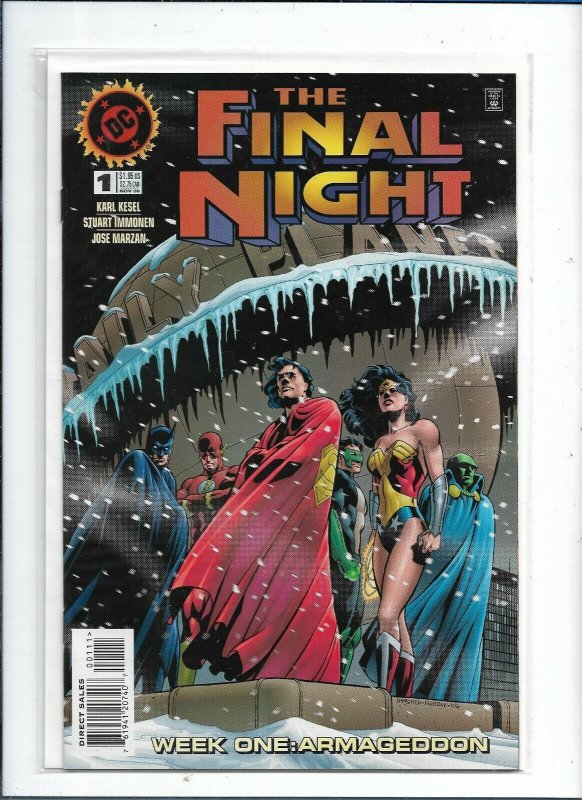 Complete Set Final Night 1 2 3 4 1996 NM DC JLA Batman Flash Wonder Woman nw100 
