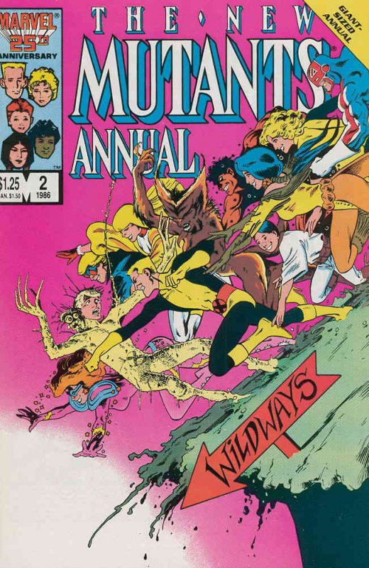 The New Mutants #2 Marvel Comics