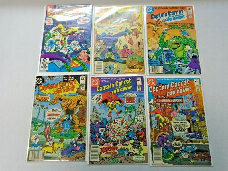 Captain Carrot and His Amazing Zoo Crew! Run #1-11 8.0 VF (1982-1983) 