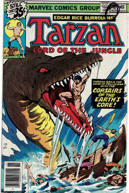 Tarzan #18 Marvel Comics FN