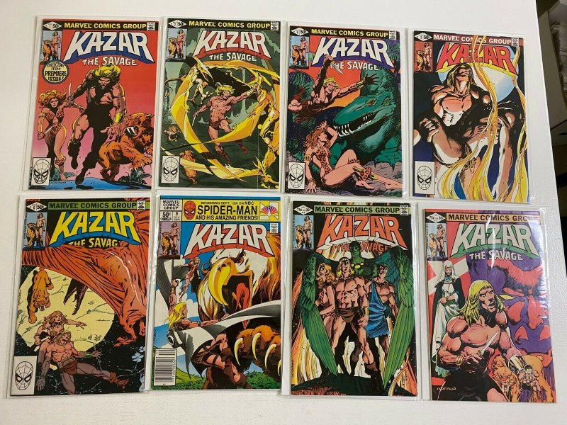 Ka-Zar the Savage lot #1-34 Marvel 31 pieces average 8.0 VF (1981 to 1984)