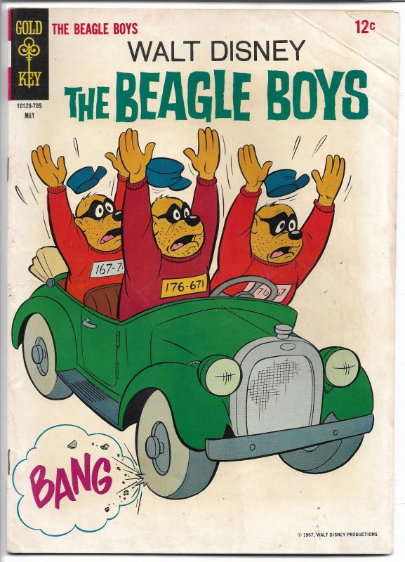 Beagle Boys #6, - Silver Age - May, 1967 (FN+)