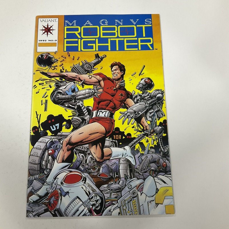 MAGNUS ROBOT FIGHTER 0 W CARD NM NEAR MINT MARVEL