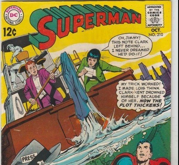 Superman #210 strict VF/NM 9.0 High-Grade   Many more Supes' up for grabs