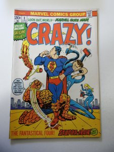 Crazy #3 (1973) FN+ Condition