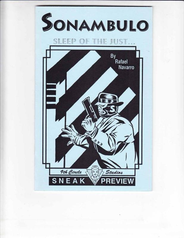 Sonambulo: Sleep of the Just Preview #1 VF/NM signed & numbered ashcan (#7/270)