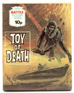 Battle Picture Library #1079 1977- TOY OF DEATH- British comic VG/F