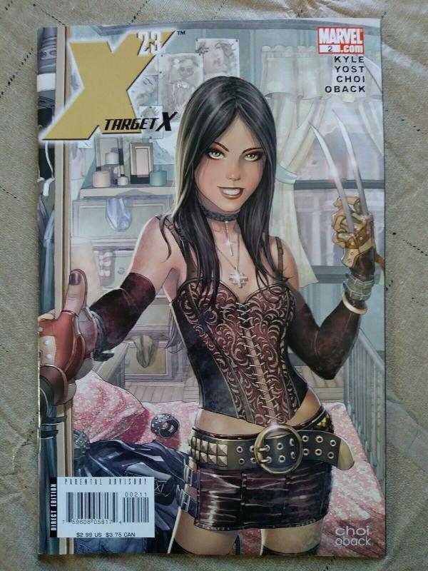 X-23: TARGET X #2 (2007) Marvel Comics Choi Cover