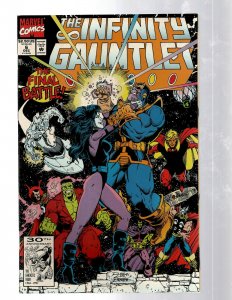 GAUNTLET The INFINITY Gauntlet Marvel Comics Series Complete # 1 2 3 4 5 6 RB8