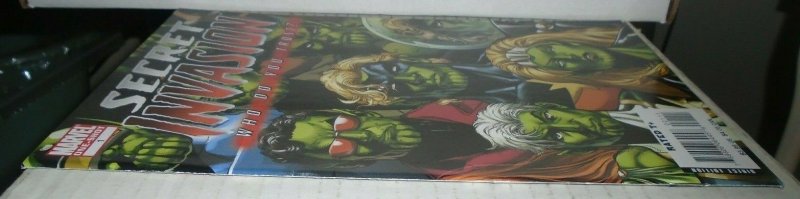 Secret Invasion Who Do You Trust? # 1 One-Shot August 2008 Marvel