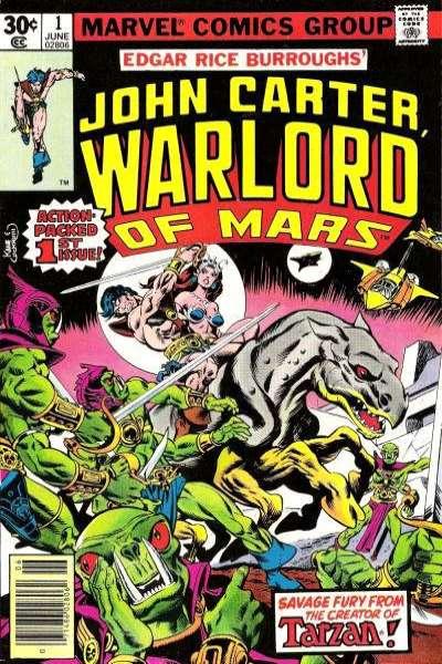 John Carter: Warlord of Mars (1977 series) #1, VF- (Stock photo)