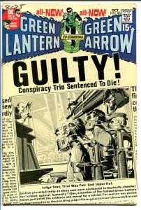 GREEN LANTERN #80 1970-WILD COVER-GREEN ARROW VF