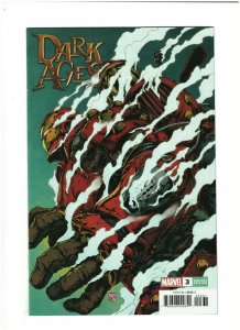 Dark Ages #3 NM- 9.2 Marvel Comics 2022 Okazaki Variant Iron Man