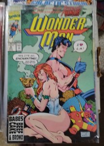 WONDER MAN   # 2  1991 Marvel DISNEY SIMON WILLIAMS