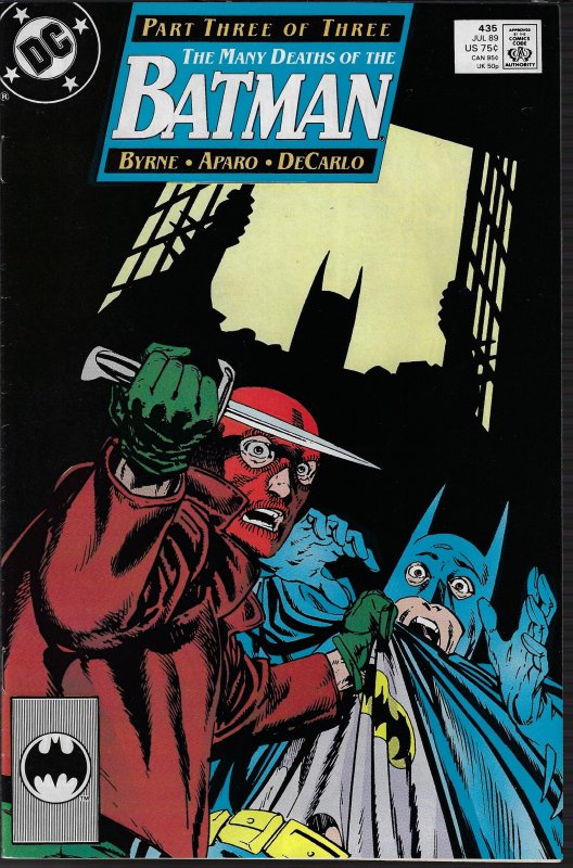 Batman #435 (DC, 1989) NM