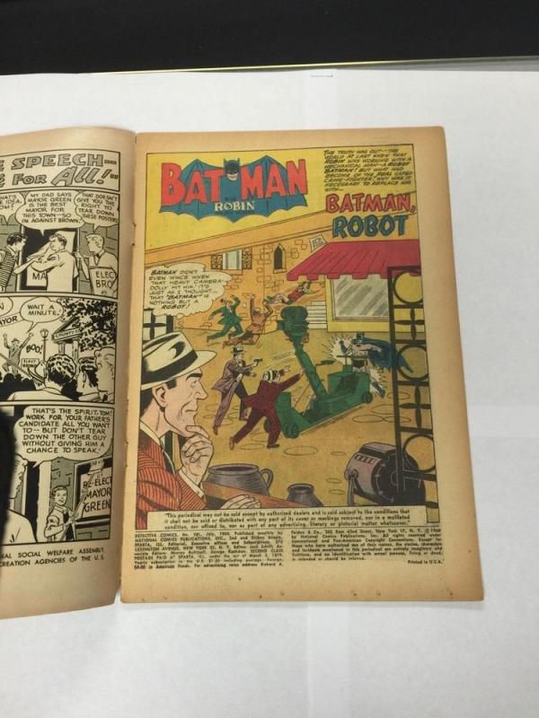 Detective Comics 281 4.5 Very Good+ Vg+