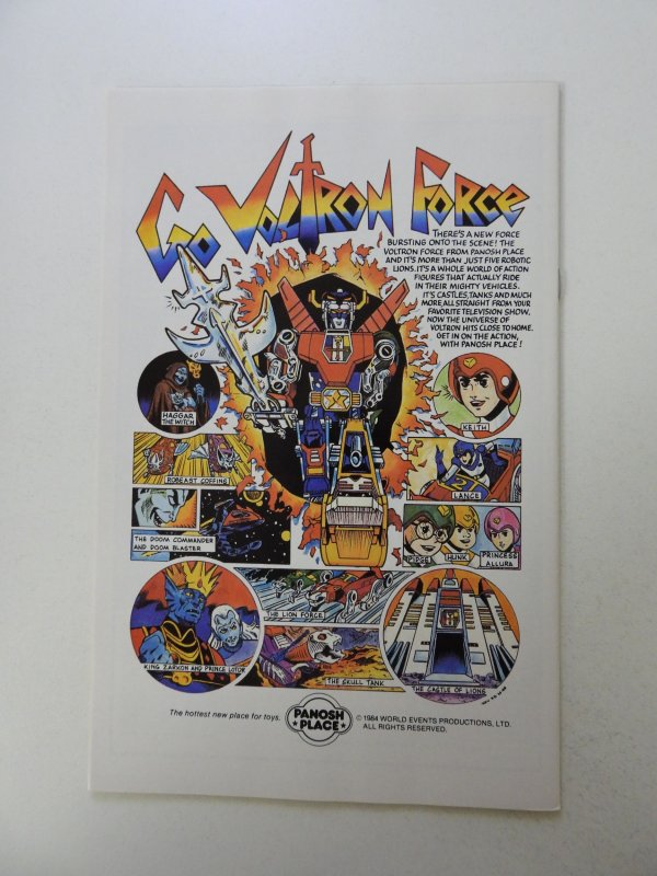 Voltron #1 (1985) VF/NM condition
