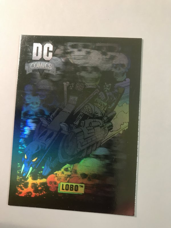 LOBO DCH7 Hologram chase card : DC IMPEL Series 1 1991 NM/M; The Main Man