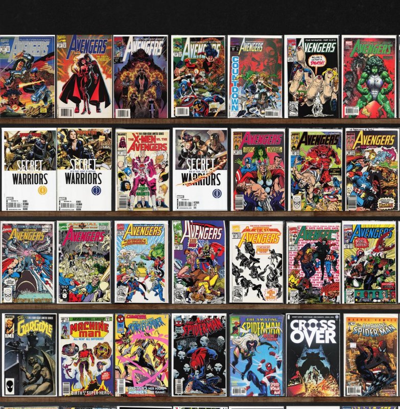 Huge Lot 150+ Comics with The Avengers, The Amazing Spider-Man & More!