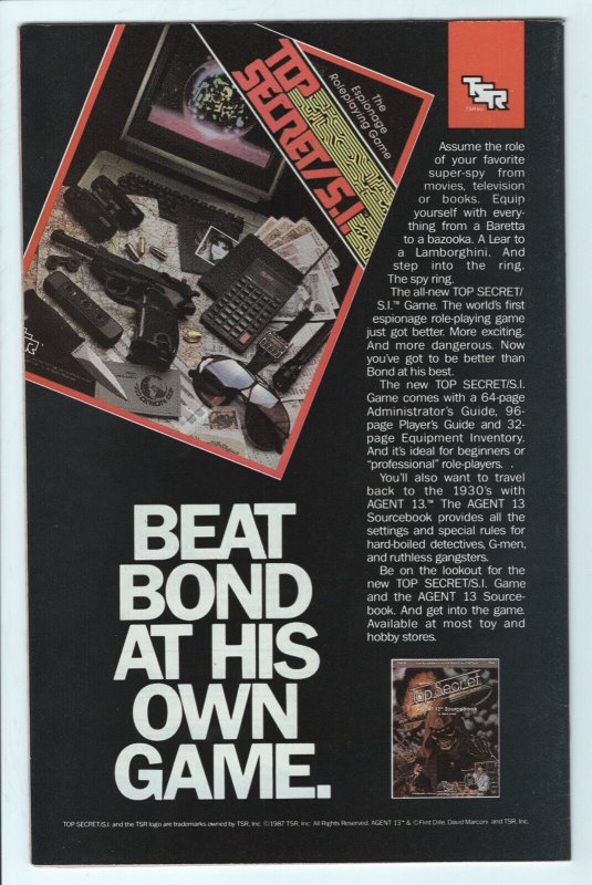 SPECTACULAR SPIDER-MAN #138 - 5.5 - WP - VS Tarantula/Captain America- Tombstone