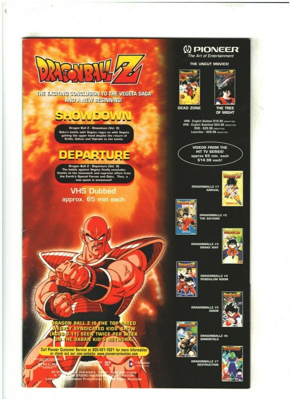 Dragonball Z #2 VF 8.0 6th Print Viz Select Comics 1999 Akira Toriyama