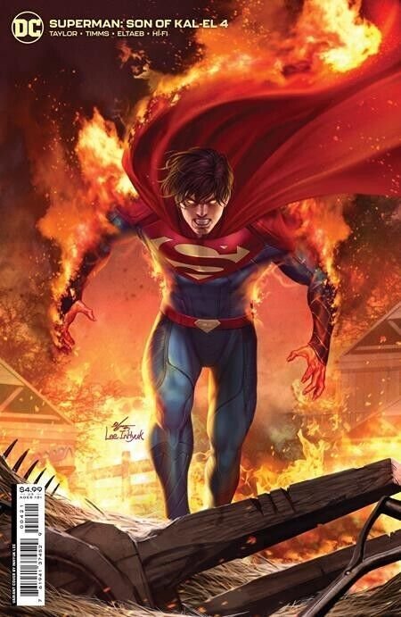 Superman Son of Kal-El #4 Cover B Inhyuk Lee Variant DC Comics 2021 EB56