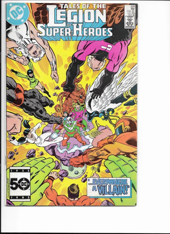 Tales of the Legion of Super-Heroes #328 Direct Edition (1985)