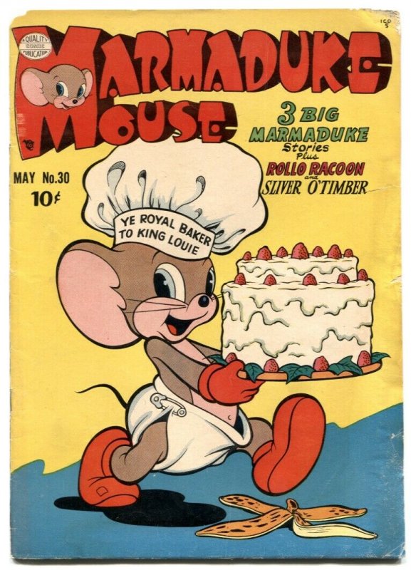 Marmaduke Mouse #30 1952- Golden Age Funny Animals G+