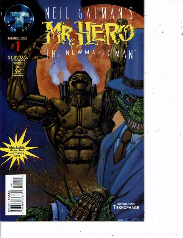 Lot Of 2 Comic Books Atlas Morlock 2001 #1 and Tekno Mr Hero #1 MS12