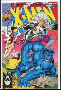 X-Men #1 Storm and Beast Cover (1991) X-Men [Key Issue]