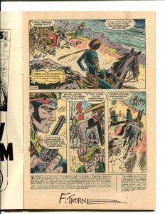 Tomahawk #135 - INTERIOR SIGNED BY FRANK THORNE! (7.0/7.5) 1971