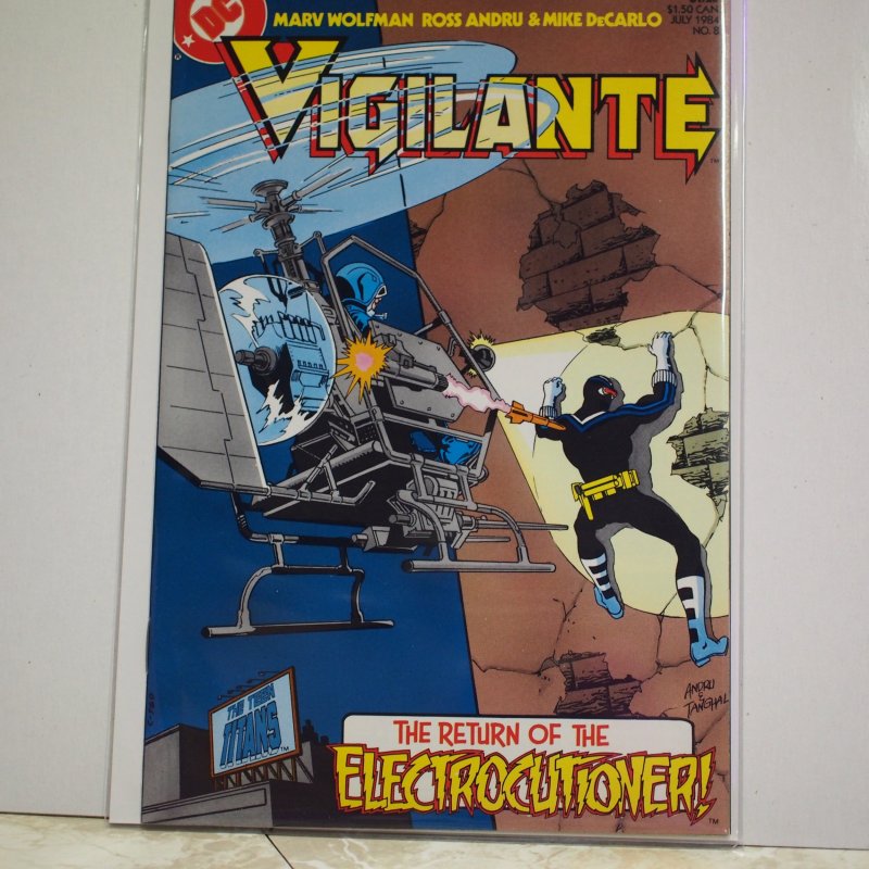 Vigilante #1 - 8 (1984) All Near Mint. Unread . Beautiful copies! CGC them!