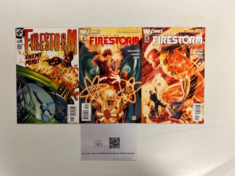 3 Firestorm DC Comic Books # 2 3 5 Batman Superman Wonder Woman Flash 97 JS44