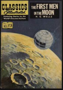 BRITISH CLASSICS ILL 52 FIRST MEN IN THE MOON VG COMICS BOOK