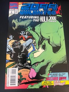 2099 Unlimited #1 - 10 (1993 - 1995) Complete anthology run Cyberpunk Marvel Uni