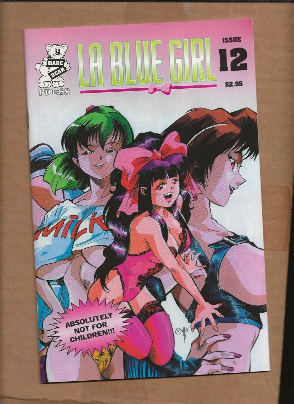 la blue girl #12  bare bear press  