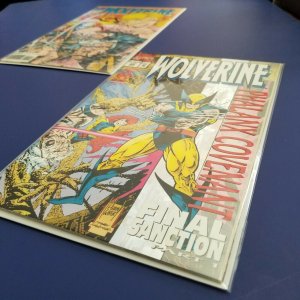 Lot Of 2 Wolverine Comics #84, 85 Adam WBER - Mark FARMER (Havasu Surplus)