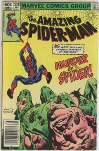 Amazing Spider Man #228 (1963) - 4.0 VG *Murder By Spider* 