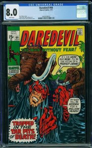 Daredevil #66 (1970) CGC 8.0 VF