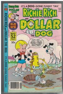 RICHIE RICH & DOLLAR THE DOG 5 VG+ Dec. 1978