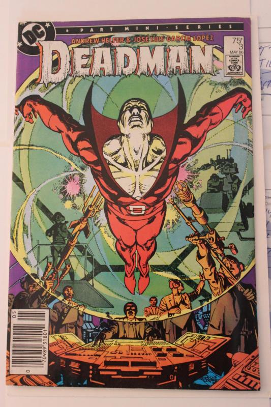 Deadman 3 (1986)  Mini Series 8-5-vf