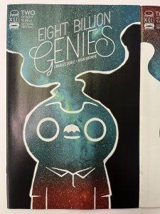EIGHT BILLION GENIES #2 + #3 2ND PRINT SET IMAGE 2022 AMAZON MOVIE PROSHIPPER!