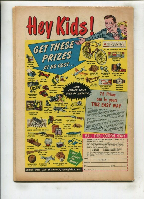 MR. DISTRICT ATTORNEY #59 (3.5) THE BANDIT WITH THE DEADLY BOX!! 1957