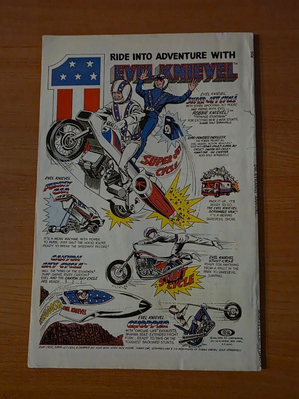 Dr. Strange Annual #1 Newsstand Variant ~ VERY FINE VF ~ 1976 Marvel Comics