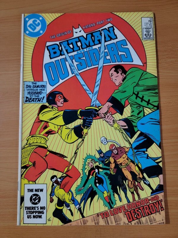 Batman And The Outsiders #12 Direct Market ~ NEAR MINT NM ~ 1984 DC Comics