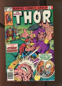 MIGHTY THOR #295 - NEWSSTAND - STORM GIANTS (9.0) 1980