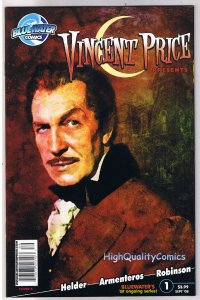 VINCENT PRICE #1, NM, Horror, Joel Robinson, 2008, more VP in store, comic