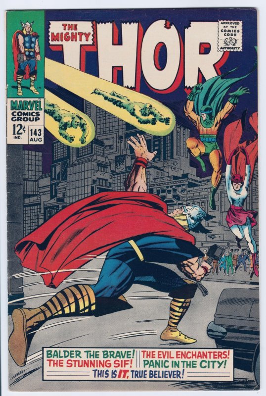 Thor #143 (1967) VF++